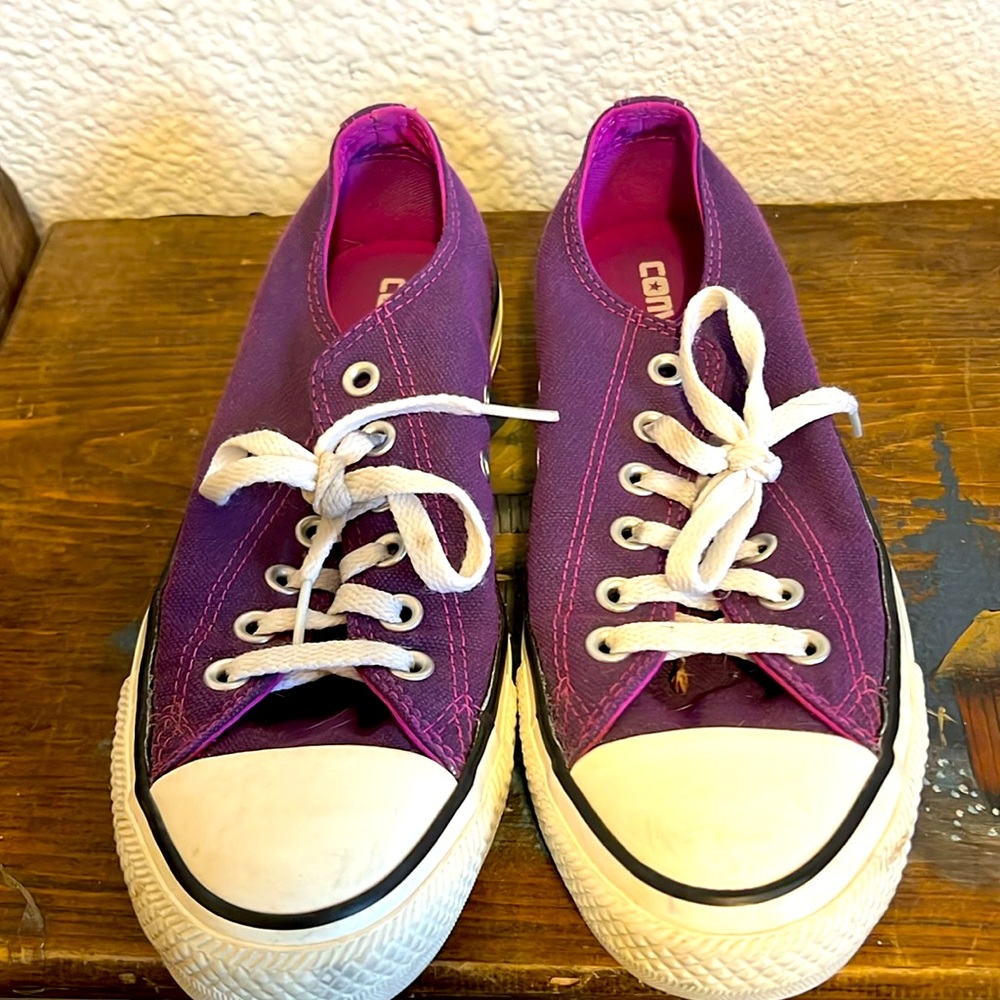 Purple converse, just the normal all star